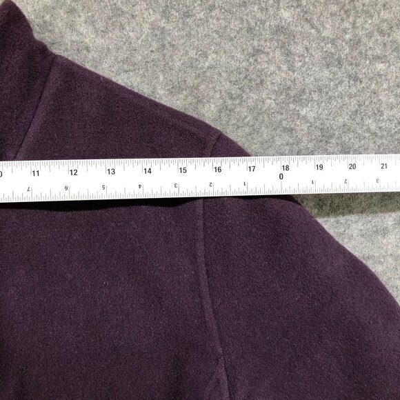 Korean Brand Wolsey Womens Wool Blend Jacket Purple Size 100 or M Zip - Picture 7 of 12